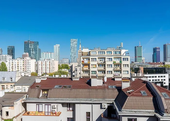 Navy Aesthetic Apartment With Balcony By Noclegi Renters